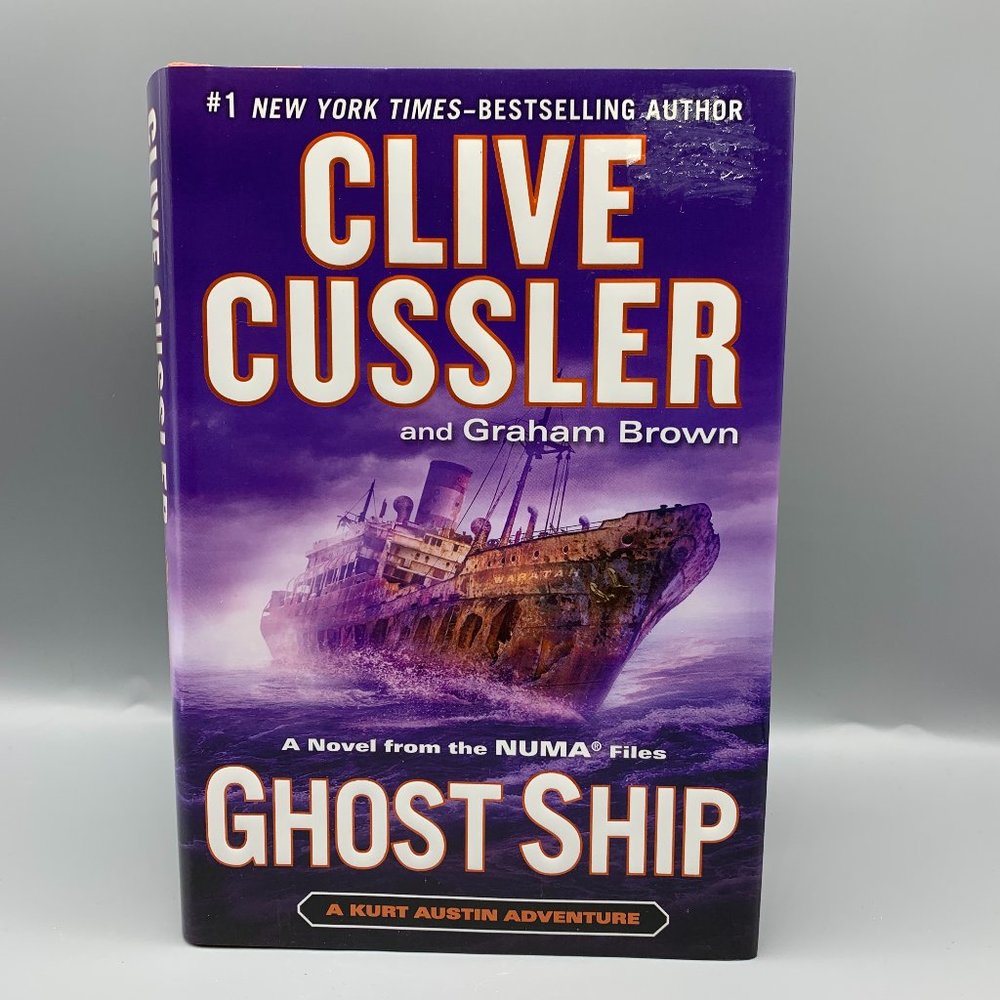 Ghost Ship Hardcover Novel by Clive Cussler and Graham Brown